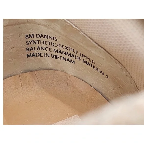 DOLCE VITA Dannis Cream Sneakers Shoes Woven Stitching 8M Casual Modern Platform - Picture 13 of 16